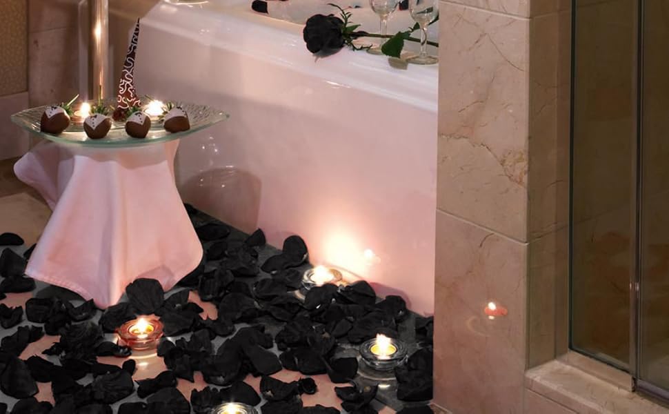 1000 PCS Artificial Fake Rose Petals for Wedding, Flower