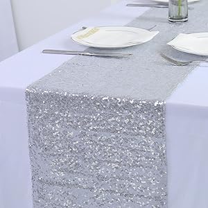 sequin table runner