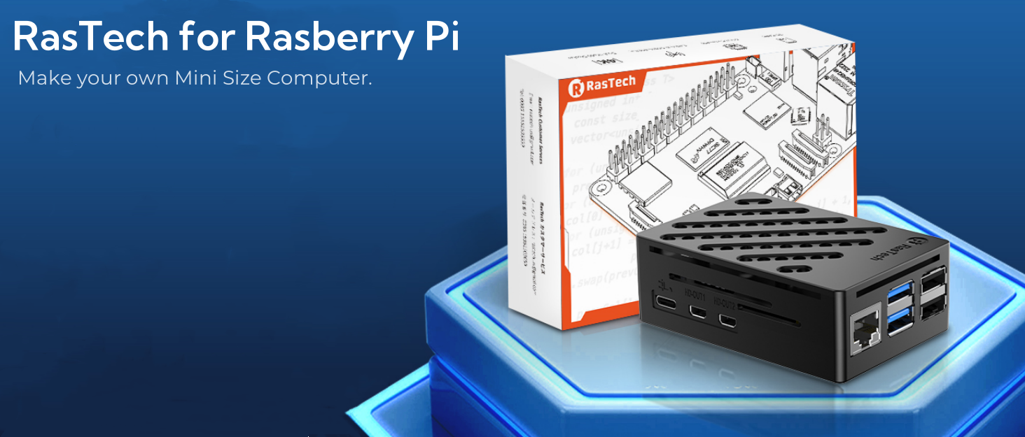 RasTech Raspberry pi 5 8gb kit