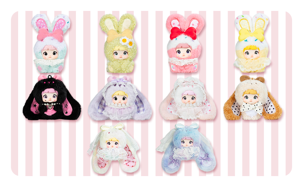 Nommi 1セット Amazon.co.jp: TOP TOY × Nommi 米宝スイートラビット シリーズ