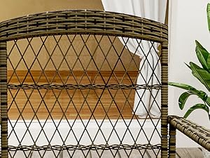 wicker rocking chiar for outdoor