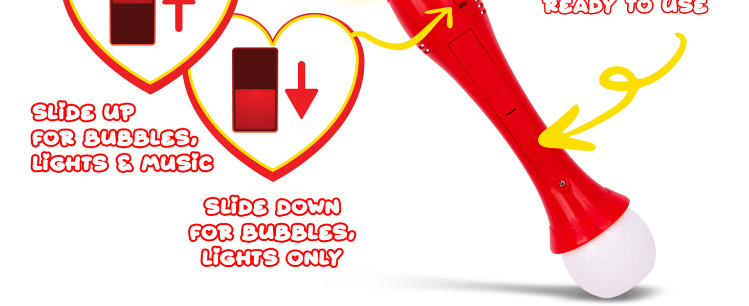 Valentine's Day Bear Bubble Wand