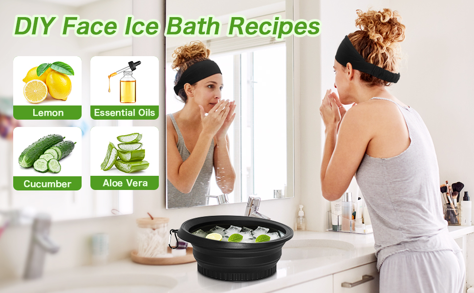 face ice bowl foldable