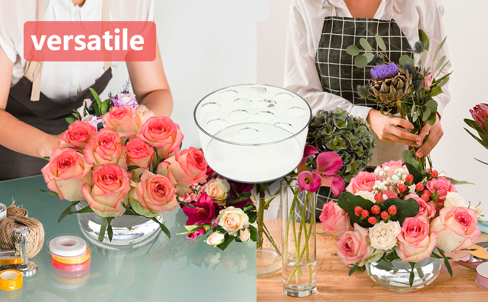 4PCS Acrylic Flower Vase for Centerpiece... 13 flower vases for centerpieces