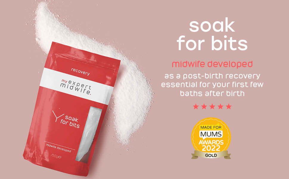 My Expert Midwife Soak for Bits, Epsom Salts and Essential Oils