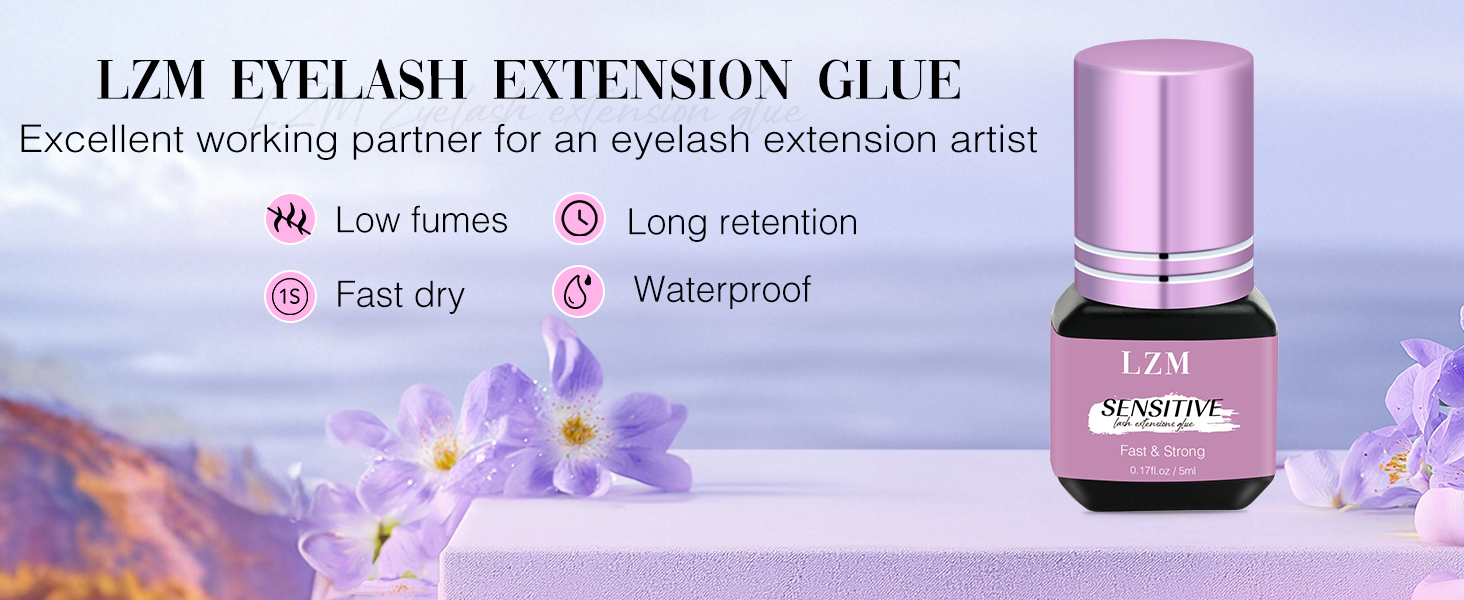 sensitive lash extension glue