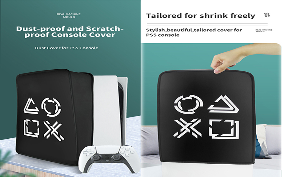 New world Dust Cover For PS5 , Soft Neat Lining Dust Guard for PS5
