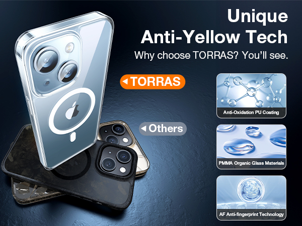 TORRAS iPhone14 13 MagSafe対応 6.1インチ Amazon.co.jp: TORRAS iPhone 14/13 用 ケース【米軍進化耐久性