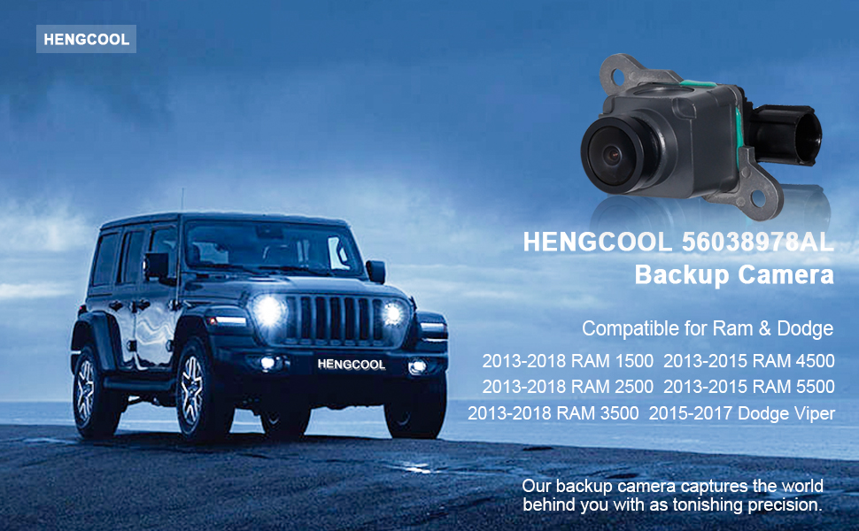 HENGCOOL 56038978AL Backup Camera, Rear Park Assist Camera