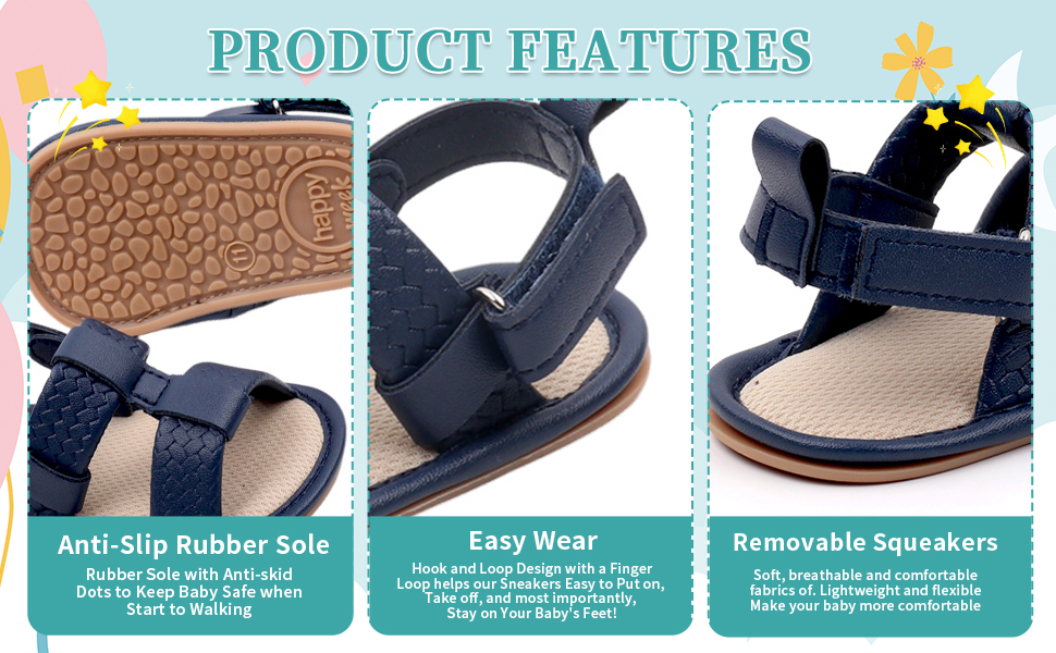Baby Boys Girls Sandals Summer Shoes Outdoor First Walker Toddler Girls Shoes For Summer