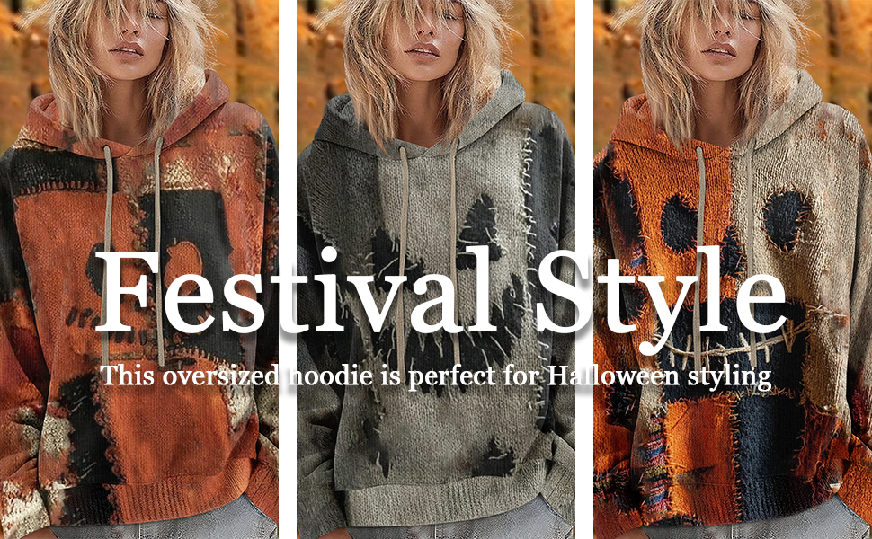 Womens Halloween Hoodie