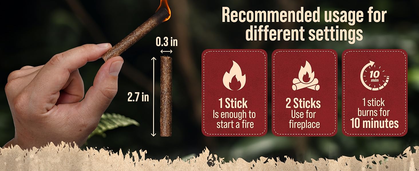 fire starter camp fire
