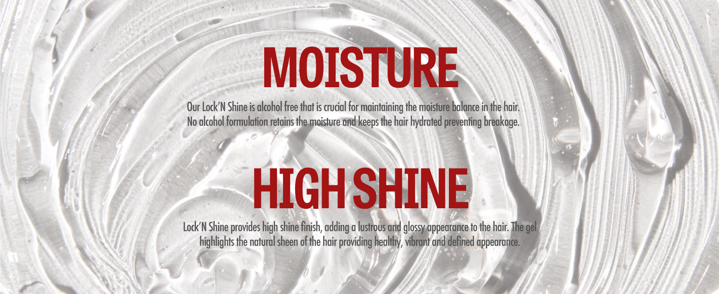 Perfect for Loc, Twist, Braid, Smooth Application & High shine for Long Lating Hold, No Flaking