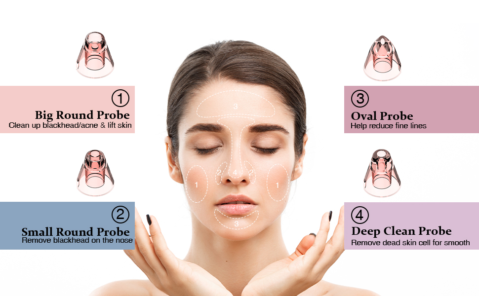 Blackhead Remover Vacuum Pore Cleaner Black Head Remover Tools