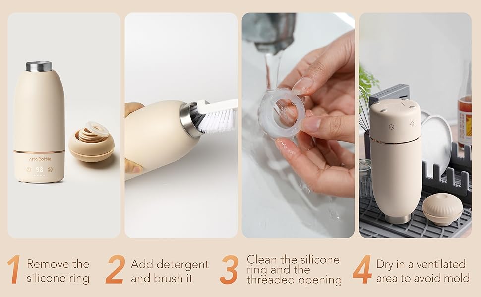 bottle warmer on the go