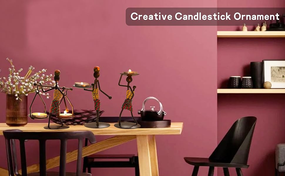 Creative Candlestick Ornament