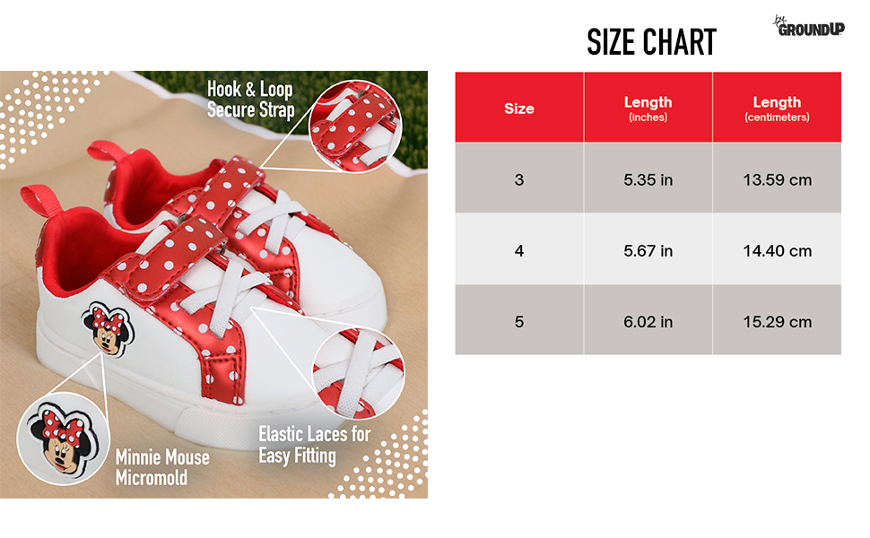 Product Features & Size Chart