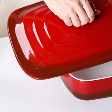baking dish with lids