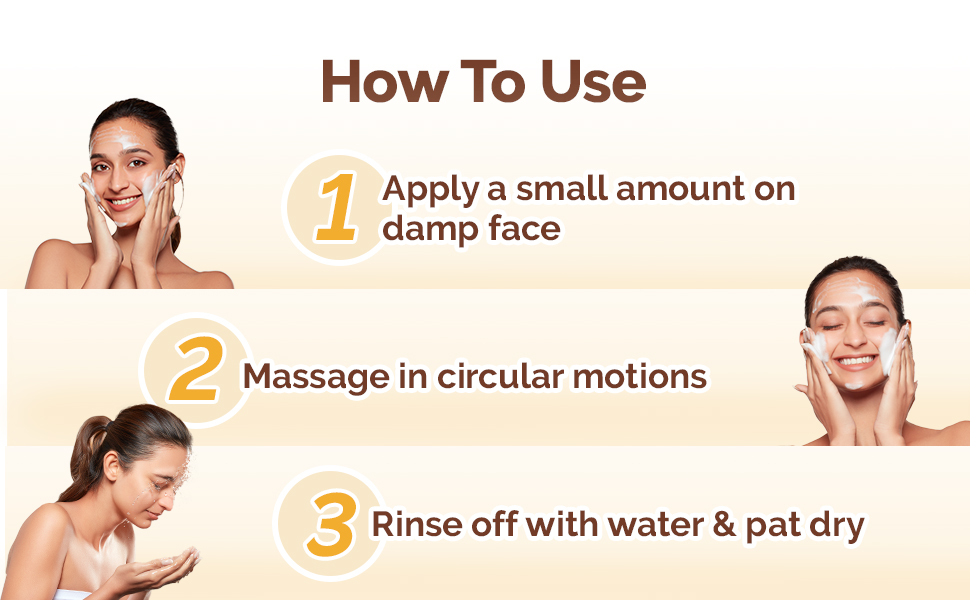 Mamaearth Ubtan Natural Glow Face Wash with Turmeric & Saffron | For Tan Removal & Skin brightening