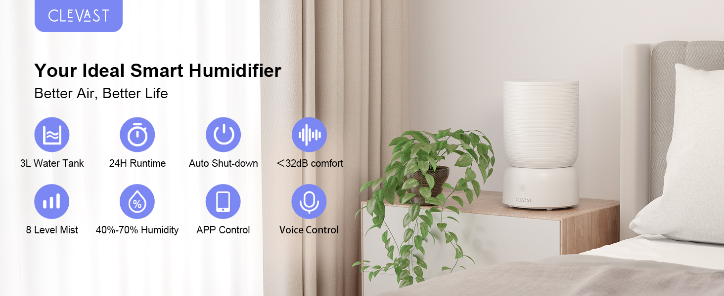 Humidifiers for Bedroom