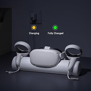Anker Charging Dock for Oculus Quest 2, Oculus Certified
