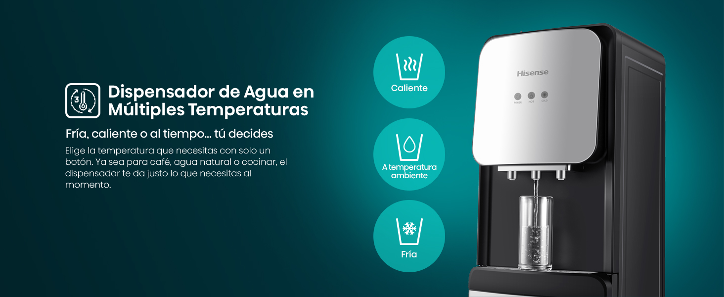 Dispensador de Agua enMultiples Temperaturas