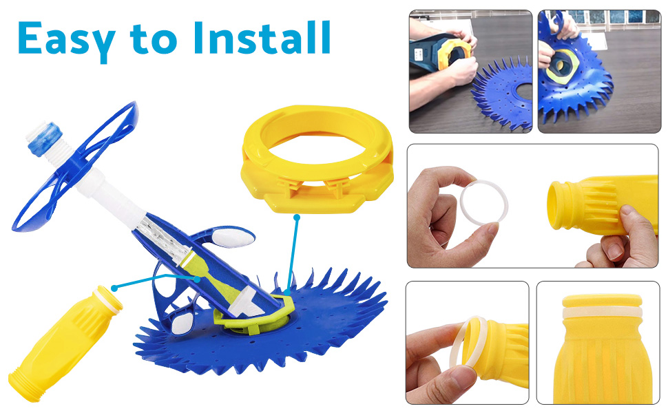 ALL IN RED BOX Pool Cleaner Replacements Suitable for Zodiac Baracuda