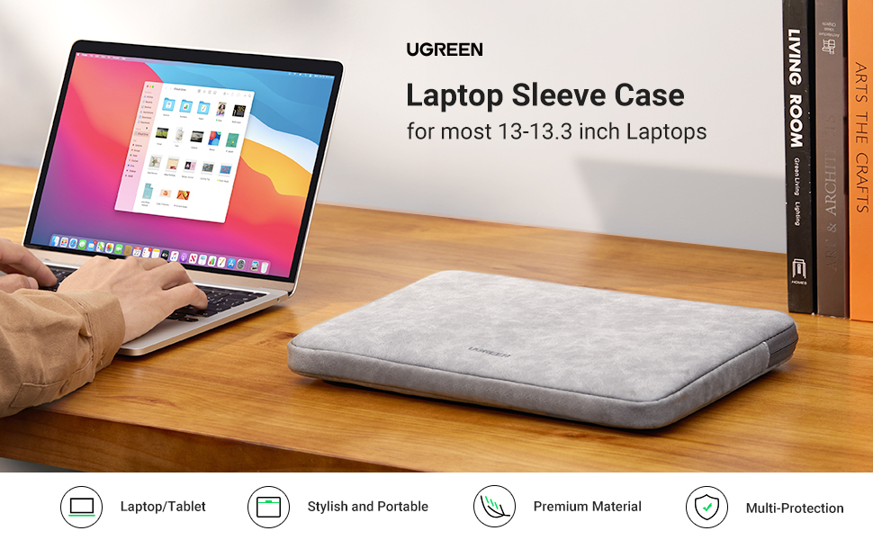 Laptop Sleeve Case 13.3Inch for MacBook Pro/MacBook Air/MacBook/iPad Pro Laptop Travel Bag