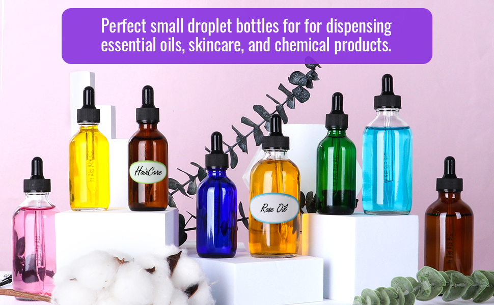 glass drpper bottles