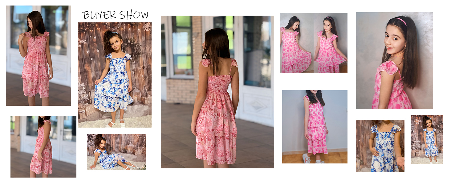 girls spring summer dress