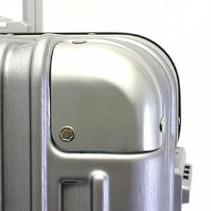 Amazon | [シフレ] ハードフレームスーツケース アルミ調 シフレ