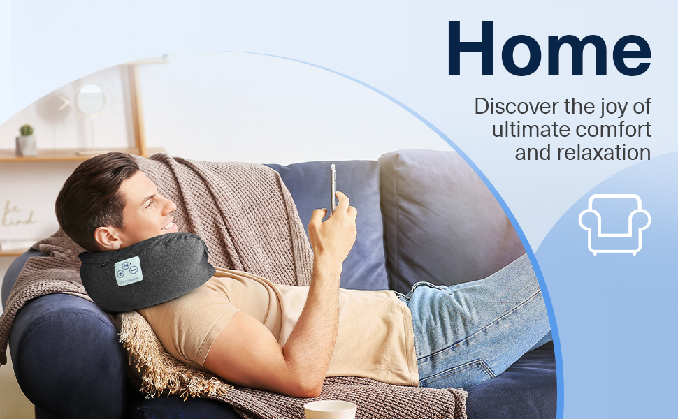 Rythboom 2 in 1 Pillow Speaker, Wireless Bluetooth