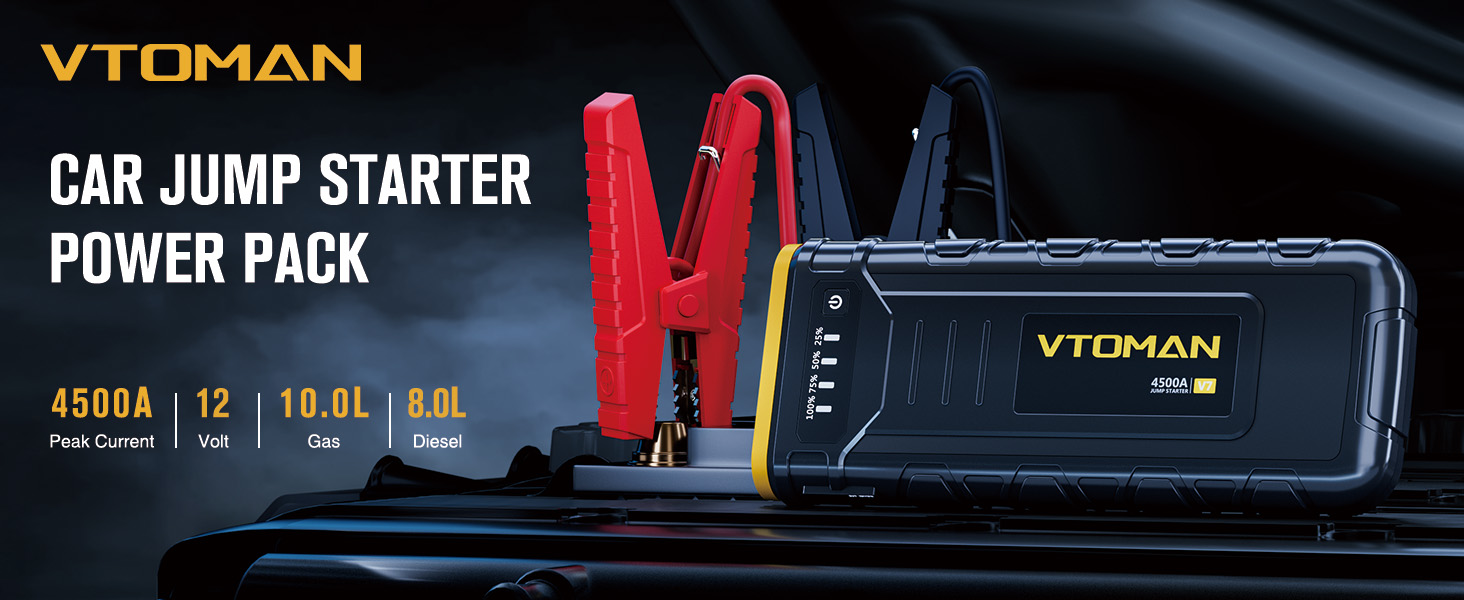 4500A Peak Current 12 Volt 10.0L Gas 8.0L Diesel