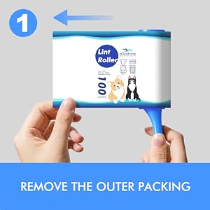 Remove the outer packing