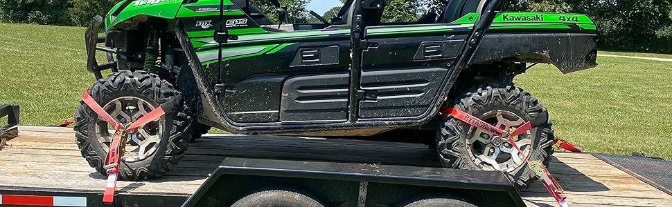 tire tie down straps for utv