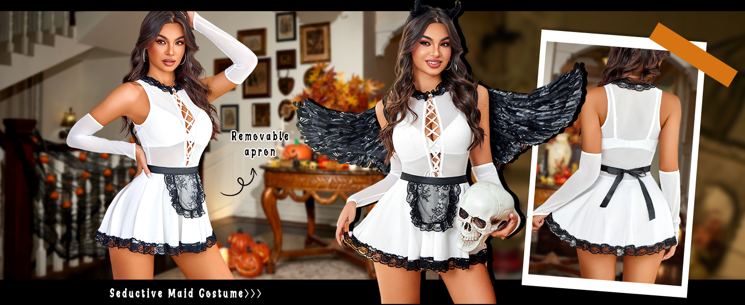 sexy halloween lingerie dress