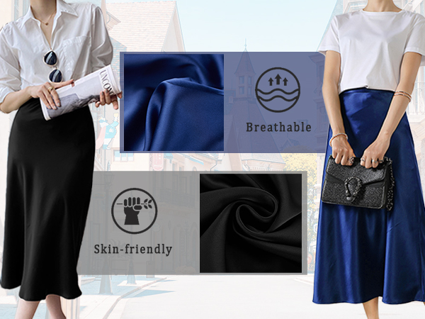 スカート Her lip to Over Check Long Skirt S black Keasmto Women Skirts Black Pleated Midi Long High Waist