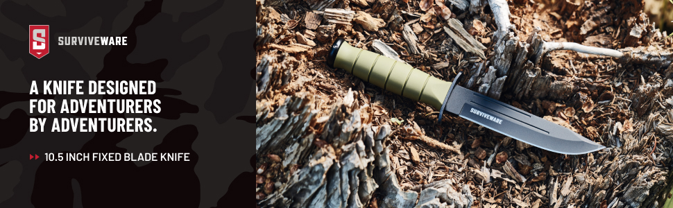 A knife designed for adventurers by adventurers