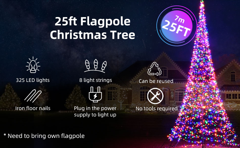 lighted outdoor christmas tree lawn christmas decorations front yard christmas decorations