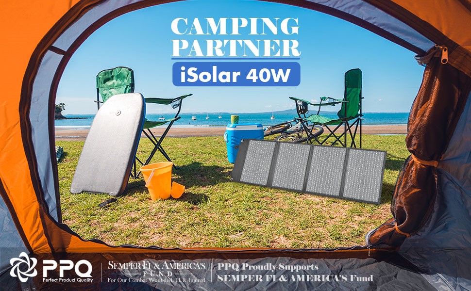 iSolar 40W PPQ Solar Panel Foldable A+_7