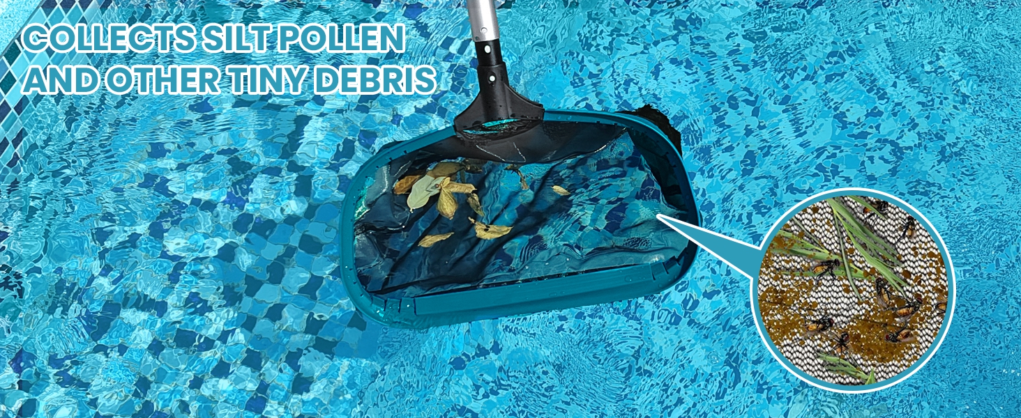 Pool nets for cleaning