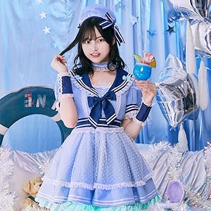 Amazon.co.jp: [Malymoon] コスプレ マリン セーラー服 水兵