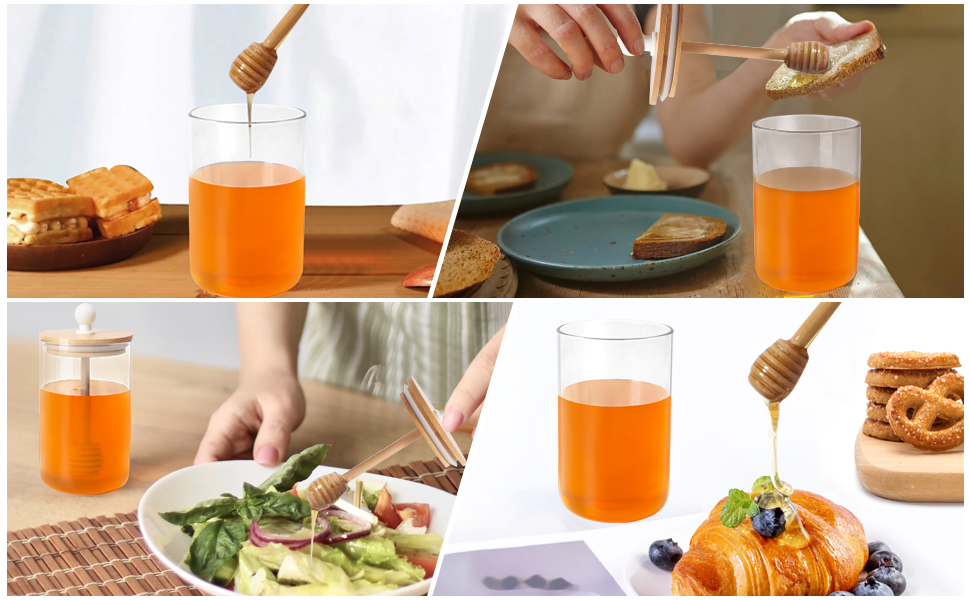 honey dipper mason jar lid