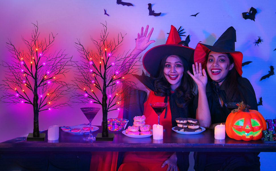 halloween table decor