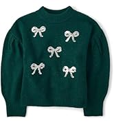 The Children's Place Girls Long Sleeve Crew Neck Pullover Sweater