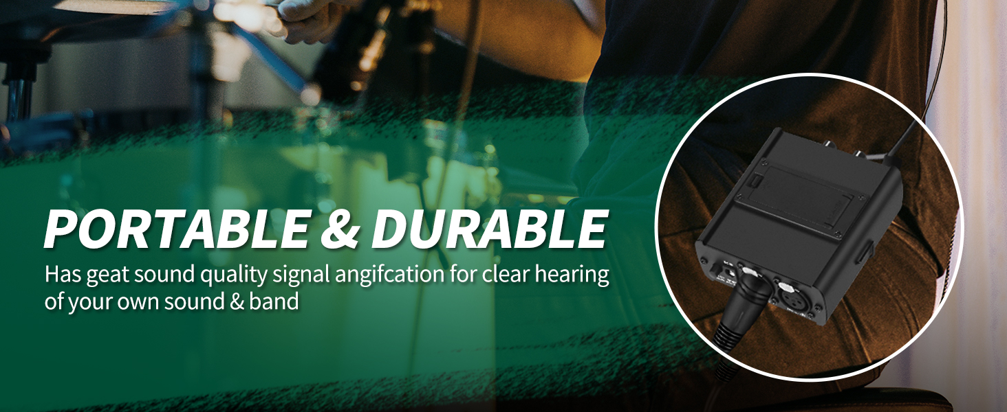 Personal in Ear Monitor System Headphone Amplifier