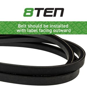 Amazon.com : 8TEN Raw Edge Drive Belt for Exmark Lazer Z AX