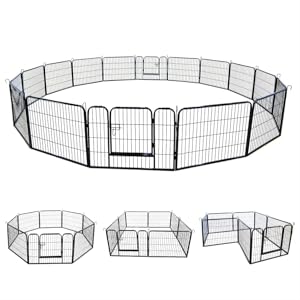 shape of the dog playpen