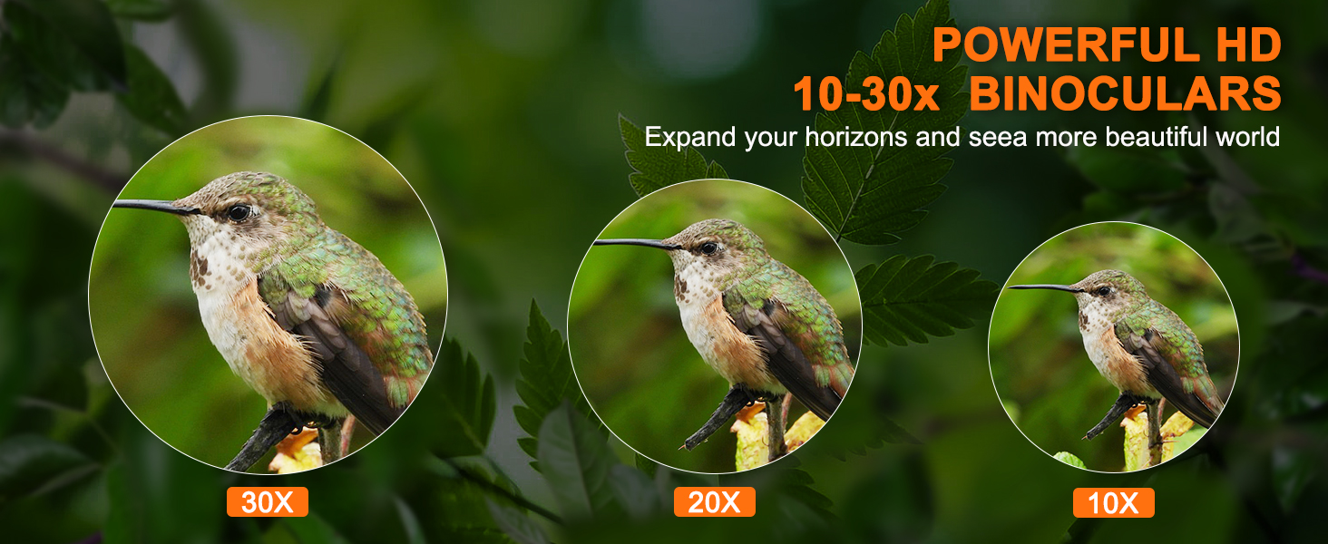 10-30x50 Zoom Binoculars