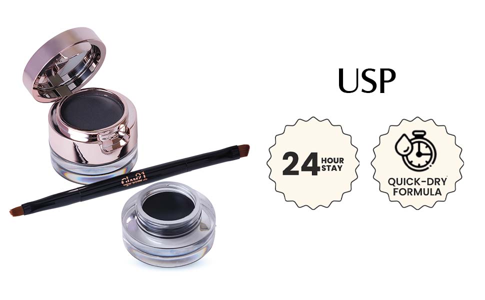 Glam21 2-in-1 Eyebrow & Gel Eyeliner